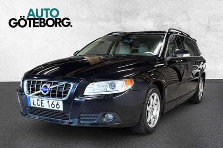 Volvo V70 1.6D DRIVe Momentum drag Nybesiktigad Värmare Skinn USB