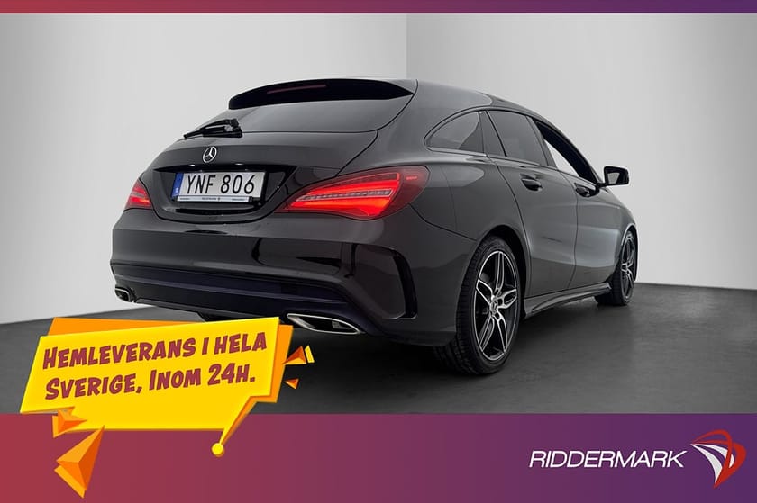 Bild 5 av Mercedes-Benz CLA 220 d 4MATIC Shooting Brake 220d SB AMG Pano Kamera CarPlay