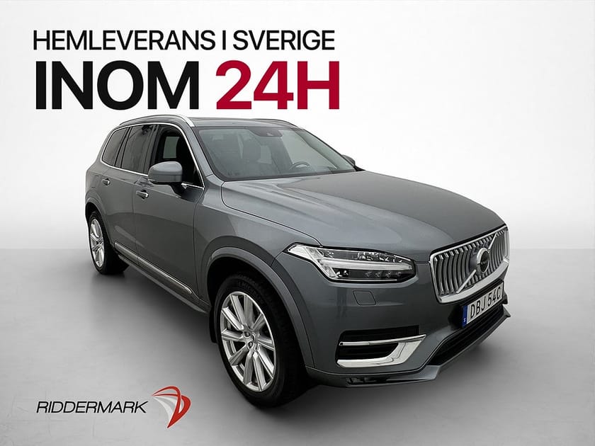 Bild 1 av Volvo XC90 T5 250hk AWD Inscription 7-Sits Pano Värmare Drag