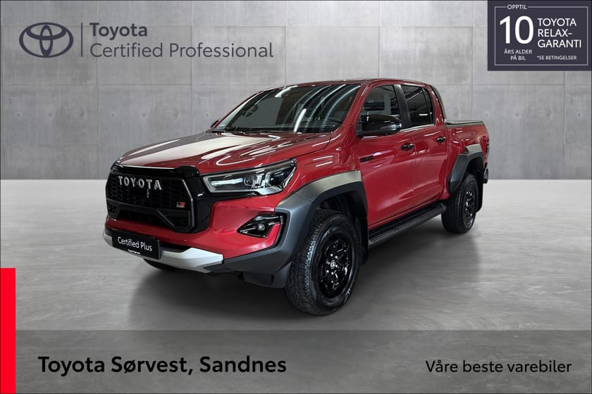 Bilde 1 av Toyota Hilux Dobbelcab D-Cab 2.8 Diesel D-4D Automat 6 gir 4x4 GR SPORT ll