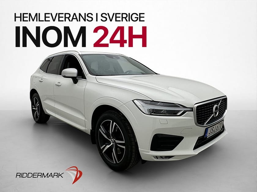 Bild 1 av Volvo XC60 D4 AWD 190hk R-Design BLIS HuD Pano 360°