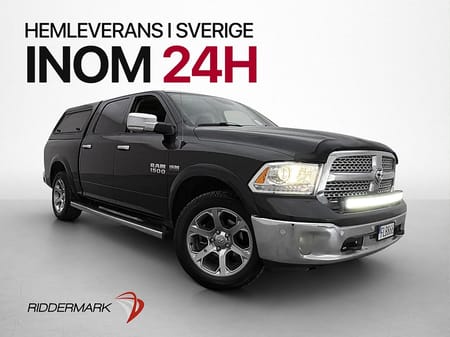 RAM 1500 Crew Cab Dodge Laramie 5.7 4x4 Luft Kamera Alpine Skinn Kåpa