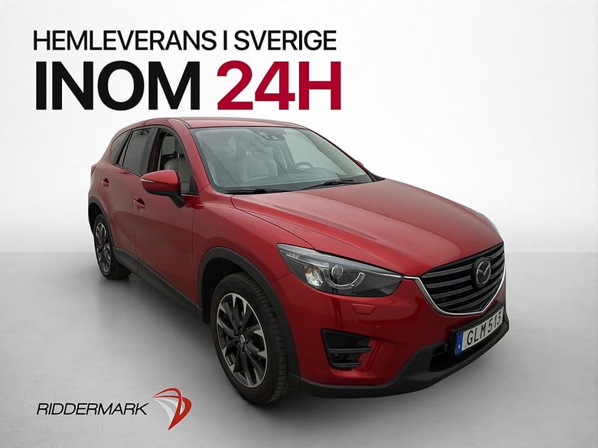 Bild 3 av Mazda CX-5 2.5 AWD 192hk Optimum Kamera BOSE Navi Skinn