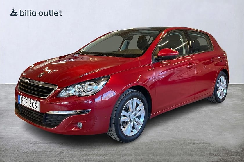 Bild 1 av Peugeot 308 1.6 THP Active Panorama Navi P-sensorer Kamkedja Drag