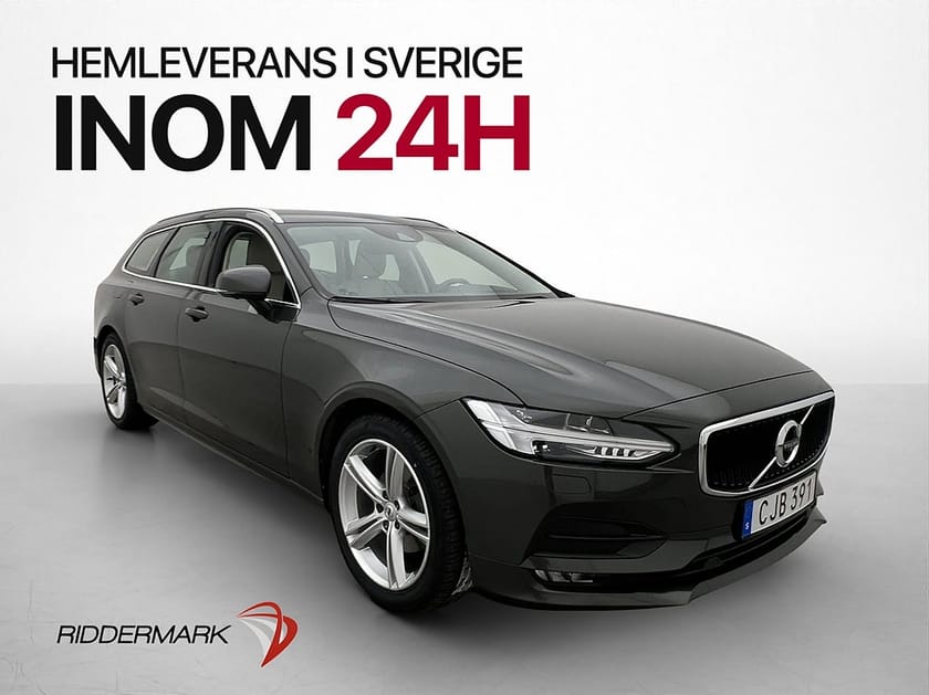 Bild 3 av Volvo V90 D4 AWD 200hk Värmare Skinn 360° H/K VOC Drag