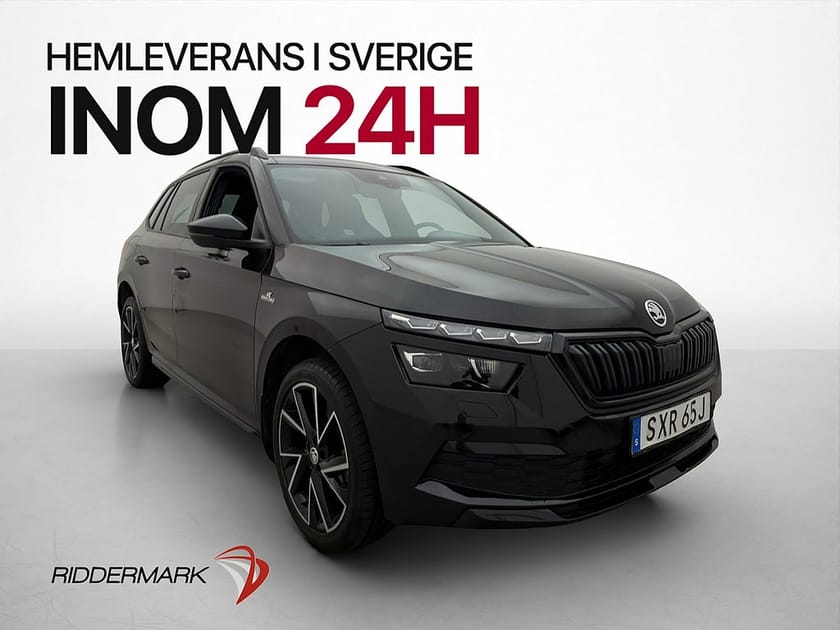 Bild 1 av Škoda Kamiq Skoda 1.0 TSI Monte Carlo Pano Cockpit Kamera Dragkrok