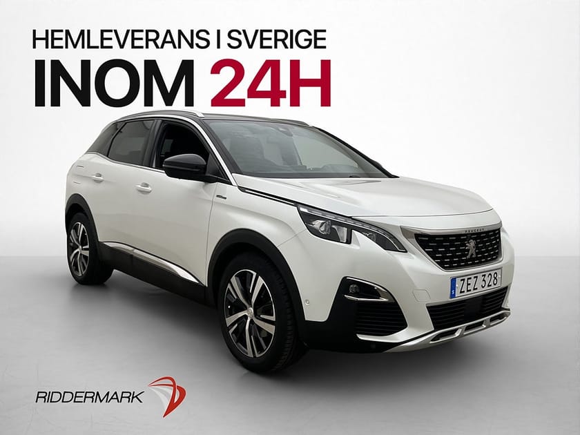 Bild 1 av Peugeot 3008 165hk GT-Line Pano Focal Kamera Massage Drag