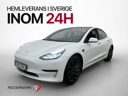 Tesla Model 3 Performance AWD Autopilot Pano Kamera Navi