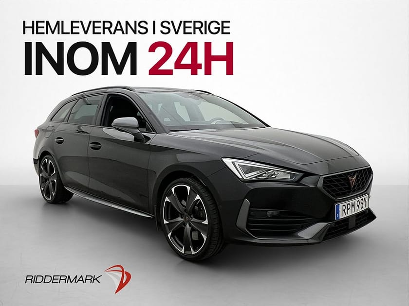 Bild 1 av CUPRA Leon Sportstourer e-Hybrid 245hk Kamera Navi Halvskinn Drag MOMS
