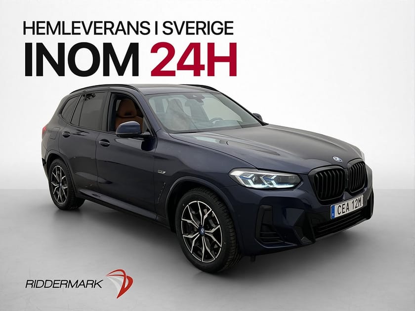 Bild 1 av BMW X3 xDrive30e 292hk M Sport 360° MOMS LASER Pano HUD H/K