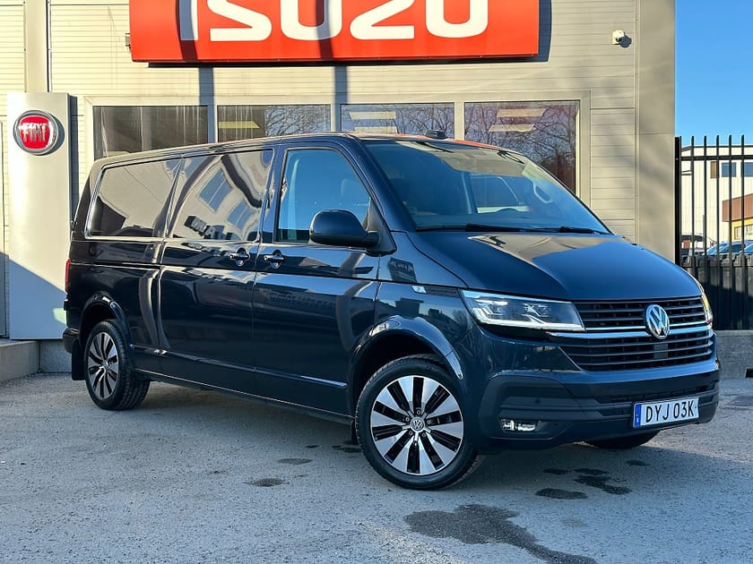 Bild 2 av Volkswagen Transporter 2.0 TDI DUBBLA SKJUT | VÄRMARE | NYSERVAD
