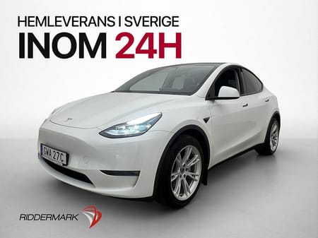 Tesla Model Y Long Range AWD Värmepump Pano AP Kamera Navi