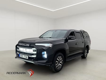 Maxus T90 EV 88.5 kWh 180hk Skinn B-Kamera Kåpa CARPLAY Moms