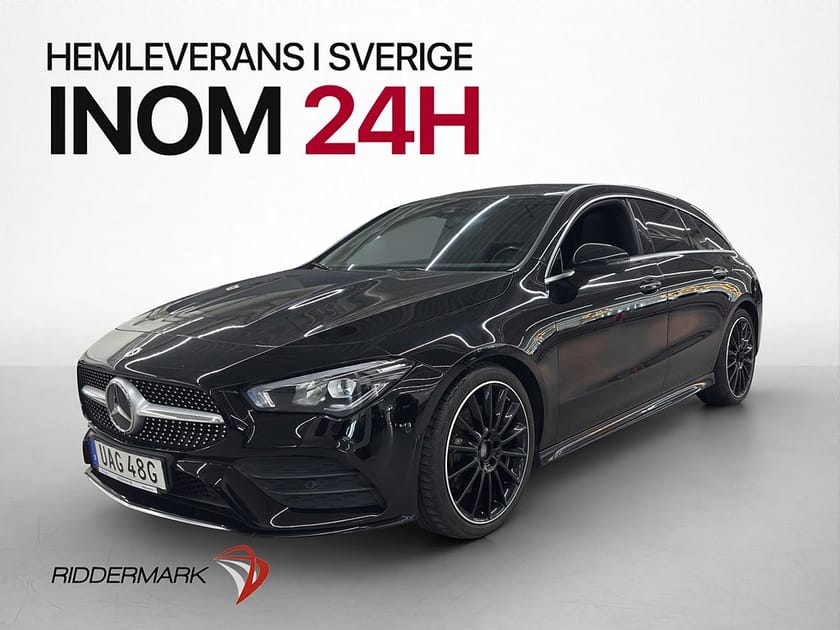Bild 1 av Mercedes-Benz CLA 200 Shooting Brake SB AMG Panorama Widescreen Värmare