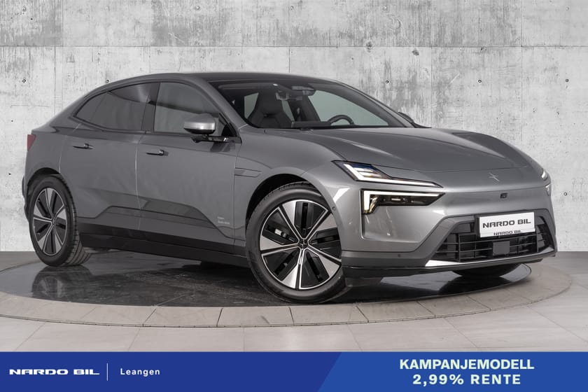 Bilde 1 av Polestar 4 Long Range Dual motor Plus Pilot. 2,99%. Rentekampanje på brukt Polestar!
