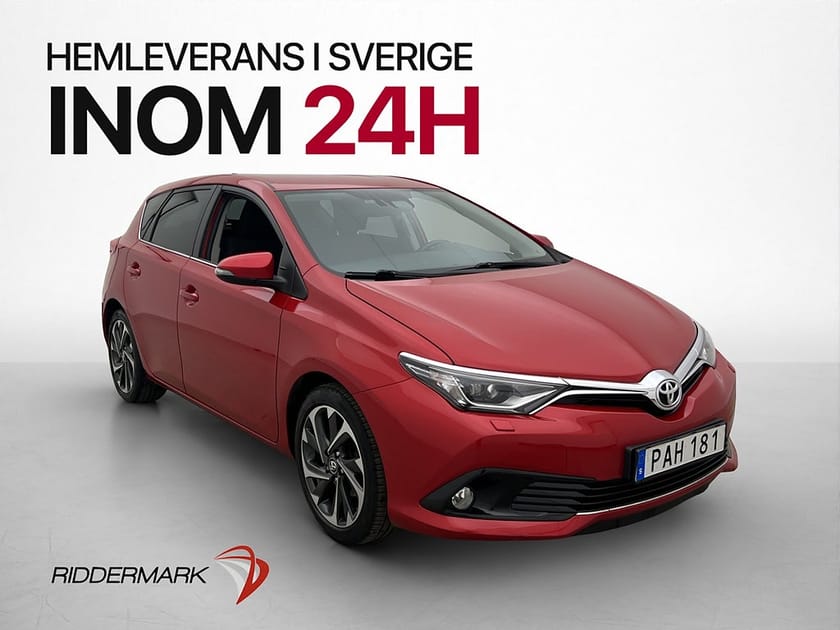 Bild 3 av Toyota Auris 1.2 Turbo 116hk Active Plus Kamera Drag 2-bruk