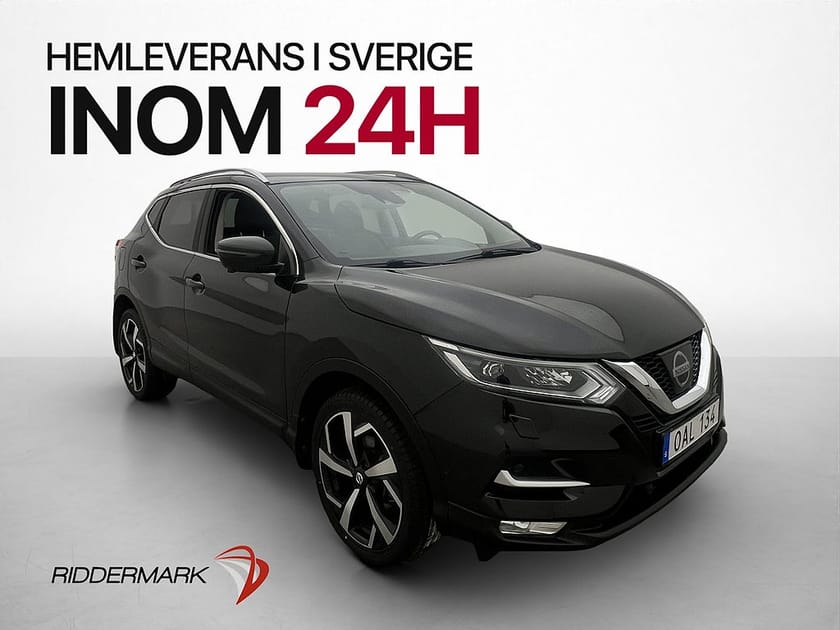 Bild 1 av Nissan Qashqai 1.2 DIG-T TEKNA Pano BOSE Nav 360° P-Sensorer