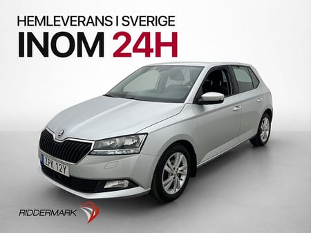 Škoda Fabia Skoda 1.0 TSI 95hk 2 Brukare CarPlay Farthållare