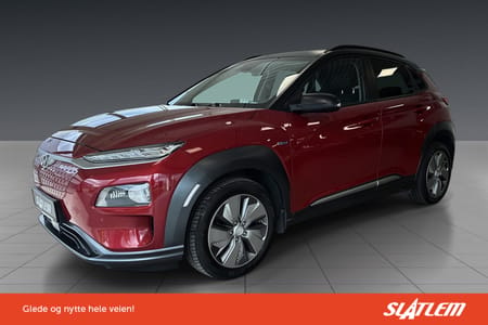 Hyundai Kona Electric 64 kWh TOPPUSTYRT/SKINN/KAMERA/ACC/