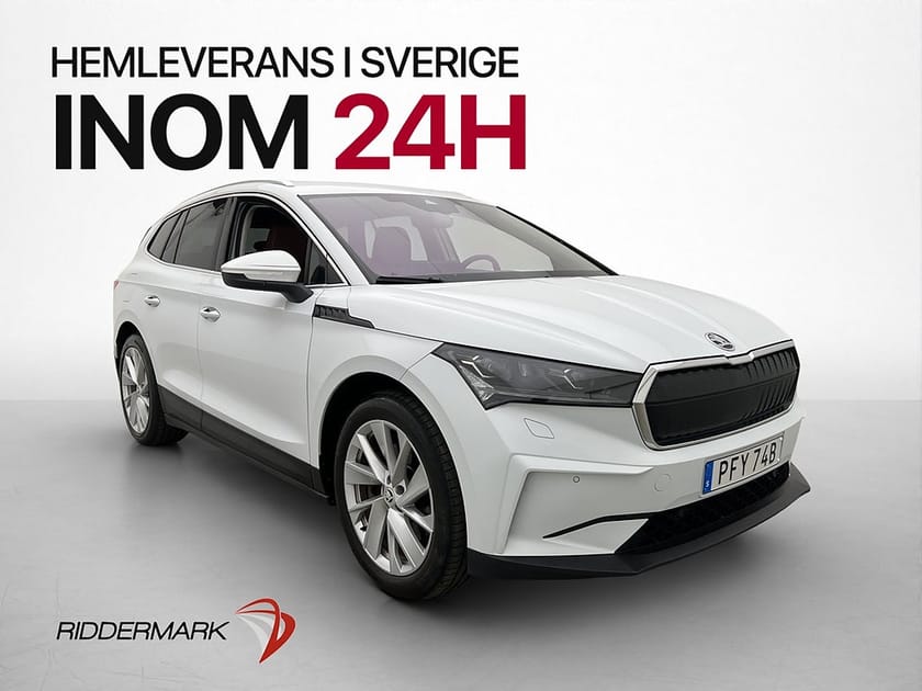 Bild 4 av Škoda Enyaq iV 80 Skoda 204hk Drag Skinn Kamera CarPlay Värmare