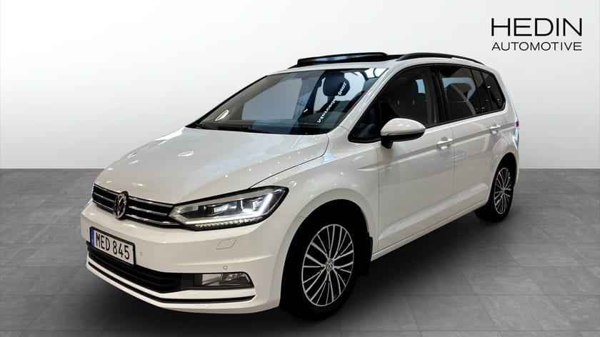 Bild 1 av Volkswagen Touran 7-Sits | Pano | Drag | Adaptiv F. | 150hk