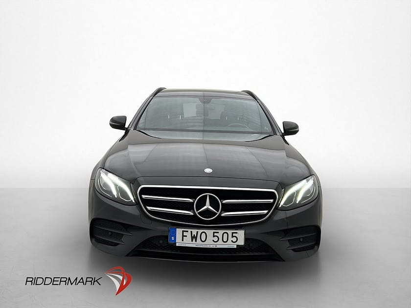Bild 2 av Mercedes-Benz E 220 T d 194hk AMG B-Kamera D-Värm  Navi Drag