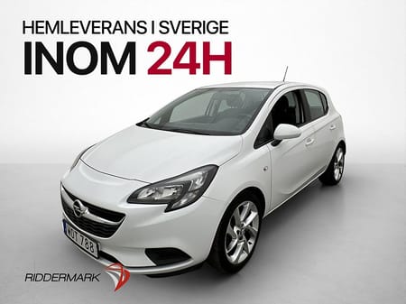 Opel Corsa 1.4 90hk Enjoy P-Senssorer Farthållare Bluetooth