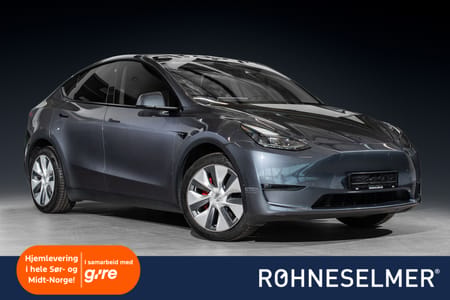 Tesla Model Y Long Range AWD FSD|Premium lyd|Krok|Forvarmer app++