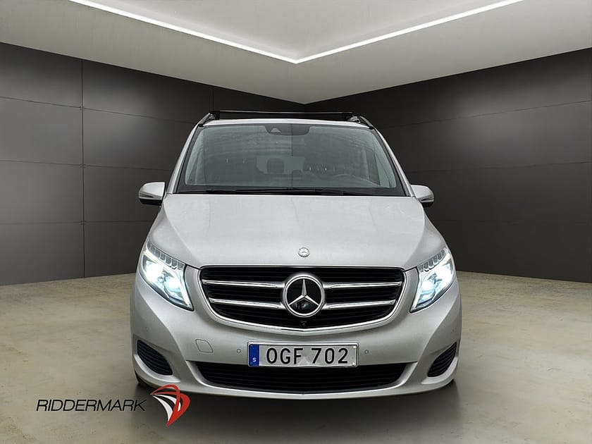 Bild 4 av Mercedes-Benz V 220d 3.1t 220 Avantgarde Värmare Burm Kamera Skinn