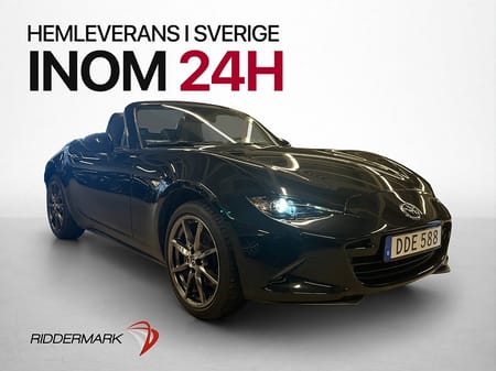 Mazda MX-5 2.0 SKYACTIV-G 160hk Cab BOSE Skinn CarPlay Navi
