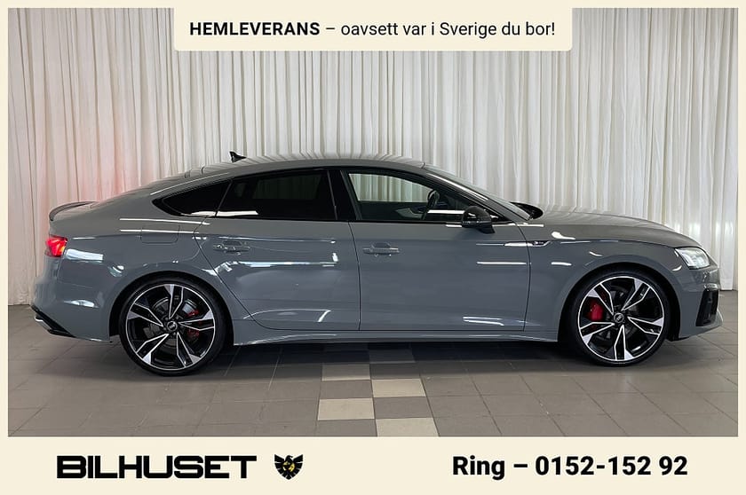 Bild 3 av Audi A5 Sportback 40 TDI quattro Q AUT S -LINE COMPETITION LASER COCKPIT VÄRMARE