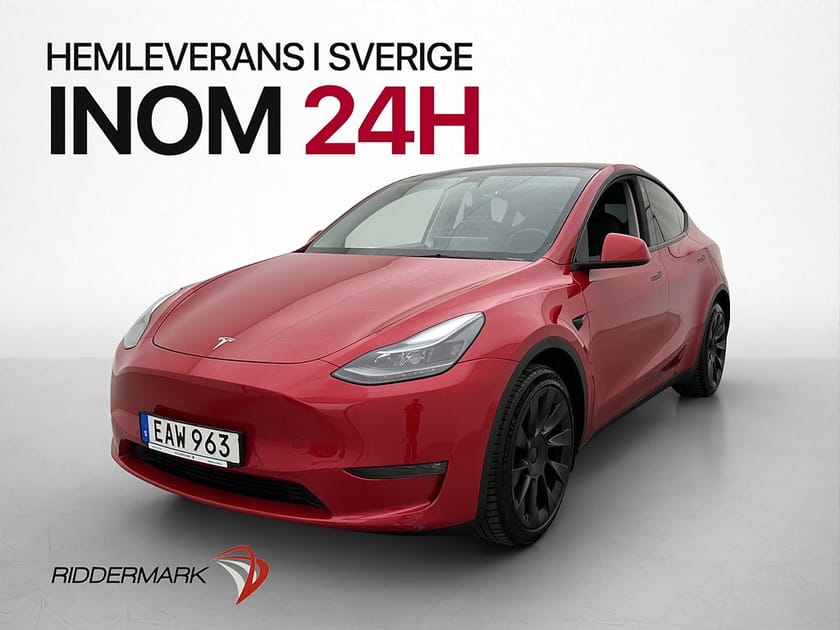 Bild 3 av Tesla Model Y Long Range AWD Autopilot Panorama Skinn Drag