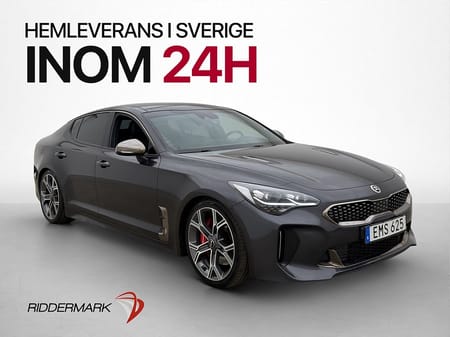 Kia Stinger GT AWD 3.3 V6 370hk 360° H/K HuD Skinn M-Värmare