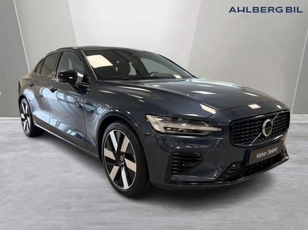 Volvo S60 Recharge T6 II Plus Dark Dragkrok Halvautomatisk, Parkeringskamera 360, Harman Kardon, Apple Carplay, Google Maps
