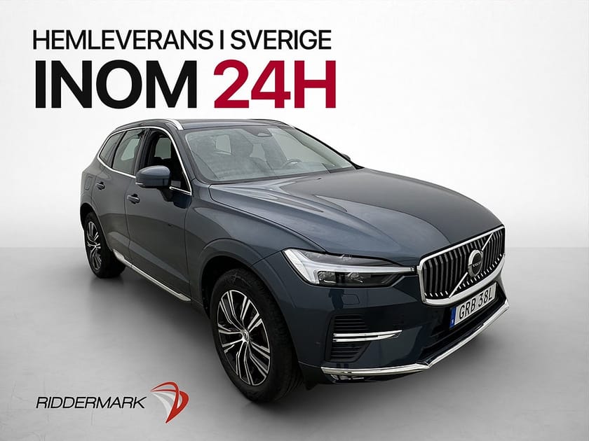 Bild 1 av Volvo XC60 B4 AWD Inscription Pano Drag Skinn Kamera Värmare