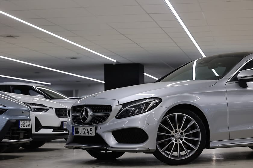 Bild 4 av Mercedes-Benz C 300 Coupé 211hk AMG Pano Bur B-Kamera
