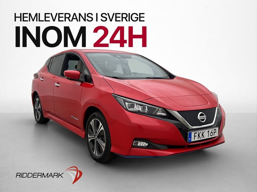 Bild 1 av Nissan Leaf e+ 217hk Tekna Bose 360° Navi Halvskinn
