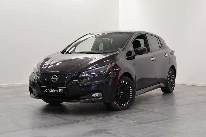 Bild 1 av Nissan Leaf N-Connecta 40 kwh 360°Kam Navi Värmepump NYSERVAD