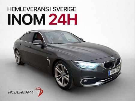BMW 420d Gran Coupé 420 D GC Luxury Line Drag Taklucka H/K Skinn HUD Navi