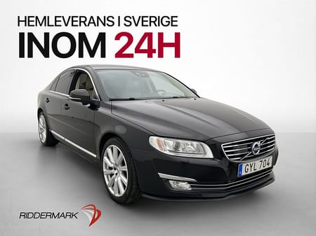 Volvo S80 D4 Classic Summum Taklucka Navi Värmare VOC Skinn