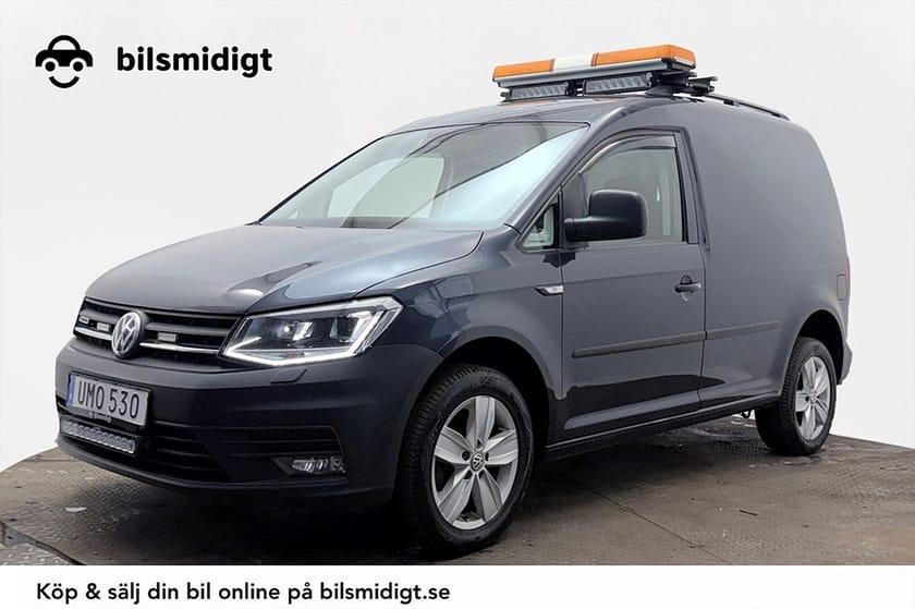 Bild 1 av Volkswagen Caddy Van 2.0 TDI 4M Aut Drag Inredd Värmare AppConnect 150hk