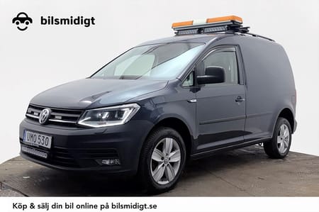 Volkswagen Caddy Van 2.0 TDI 4M Aut Drag Inredd Värmare AppConnect 150hk