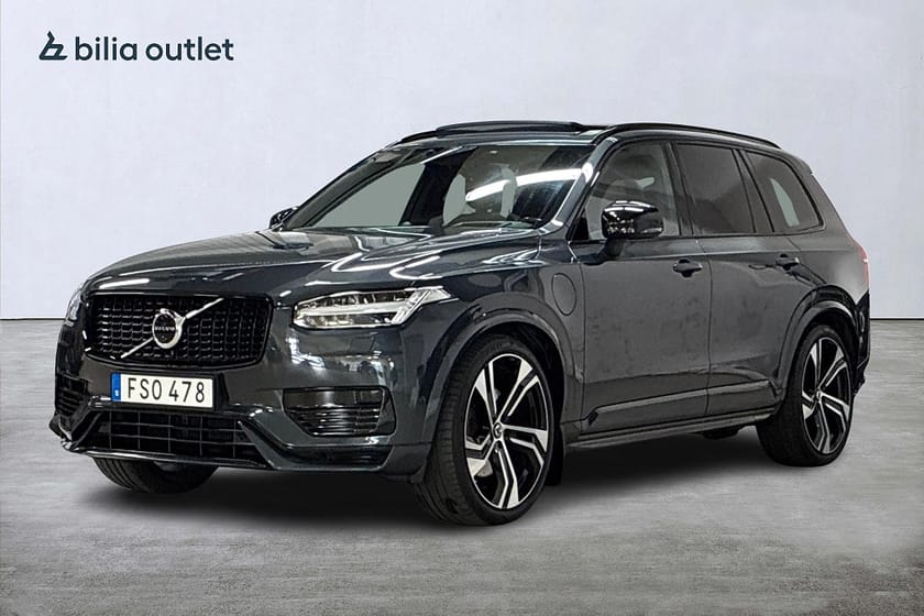 Bild 1 av Volvo XC90 T8 R-Design Pro Edt 7-sits 390hk Pano B&W 360° Luftfjäd