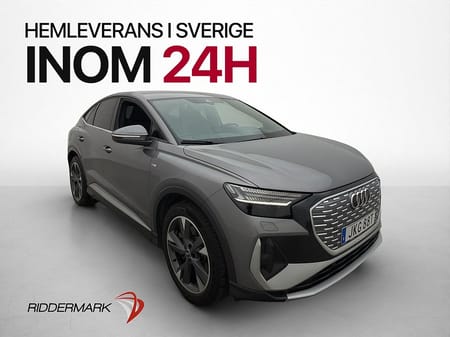 Audi Q4 50 Sportback e-tron quattro Q S line Kamera HUD Värmepump