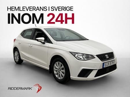 SEAT Ibiza 1.0 TSI 95hk Style CarPlay Låg-Årsskatt 0.45 l/m