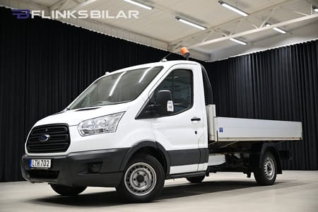 Ford Transit 310 Chassi Cab 2.2 TDCi 125HK Flak|Tippflak|Drag|Dieselvärmare|Leasbar