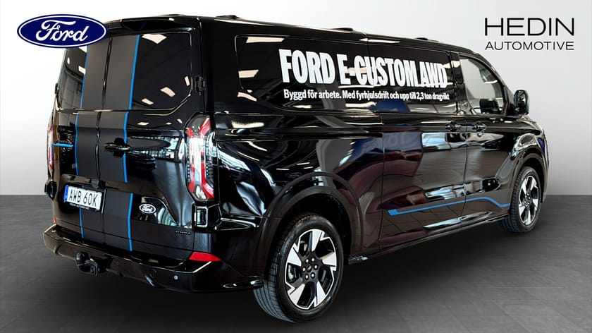 Bild 2 av Ford E-Transit Custom 340 AWD E-CUSTOM V710 26.50 SPORT SKÅP 340L 218 A