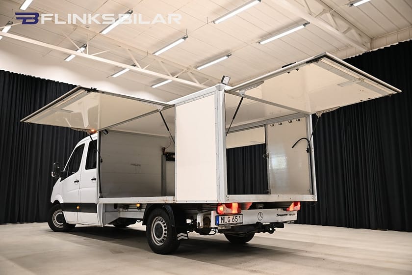 Bild 4 av Mercedes-Benz Sprinter 316 BlueTEC Chassi Crew cab Automat|6-Sits|Långkåpa|Leasebar