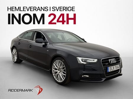Audi A5 Sportback 2.0 TFSI Quattro 225hk S-Line Drag P-sensor Bluetoo.