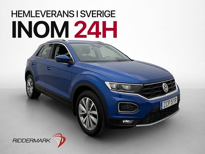 Bild 1 av Volkswagen T-Roc 1.0TSI Drag CarPlay Adaptiv-f Rattvärme PDC